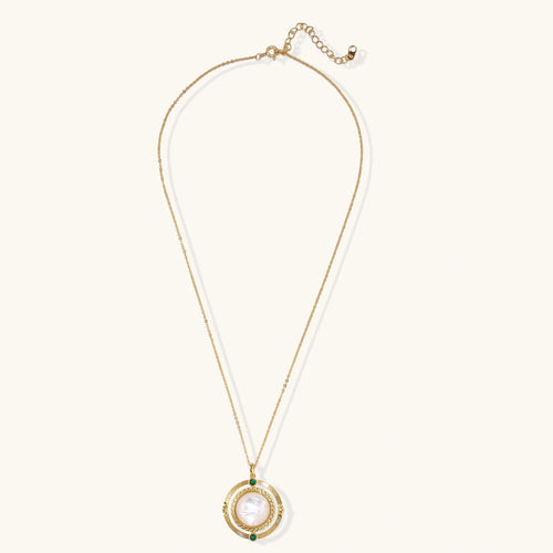 Cosmic Pearl Pendant
