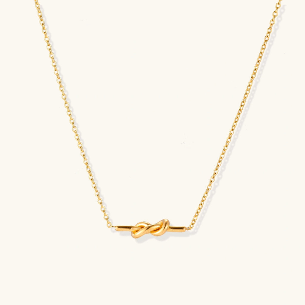Margaux Knot Pendant Necklace