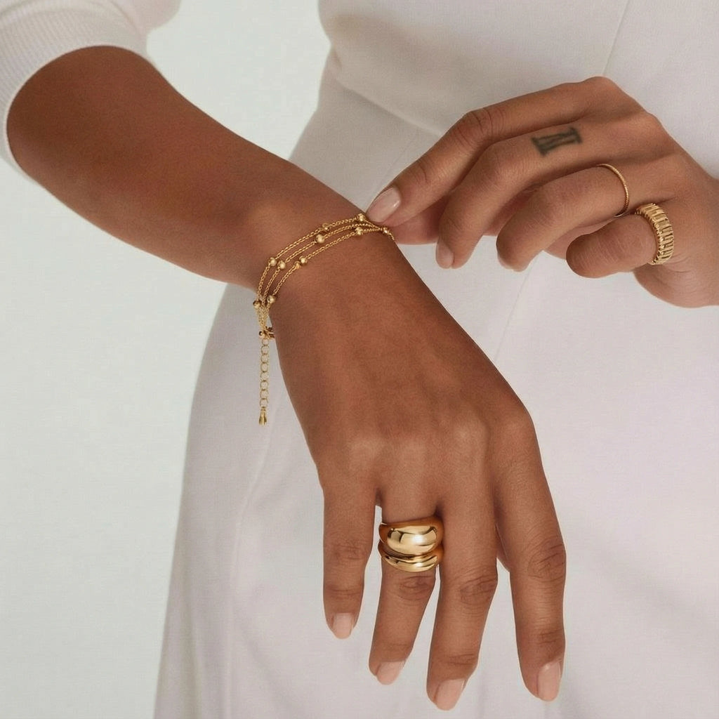 Celeste Orbit Chain Bracelet