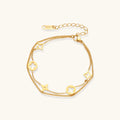 Estelle Star & Clover Charm Bracelet