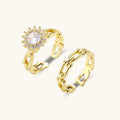 Margot Golden Hour Chain Ring Set