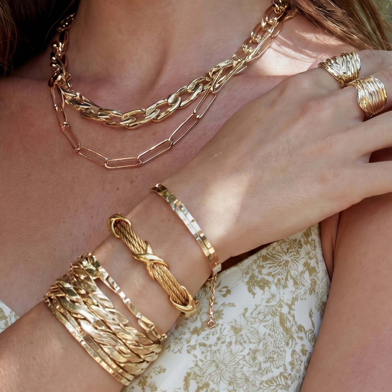 Vivienne Twisted Cable Bracelet